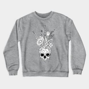 Head full of flowers Crewneck Sweatshirt